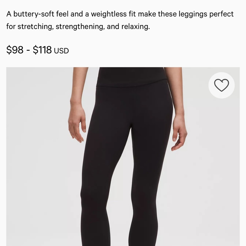 Lululemon Align HR pant 28 pockets